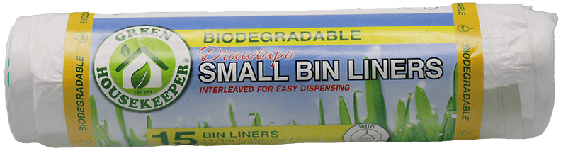 Green Housekeeper Swing Bin Liners White